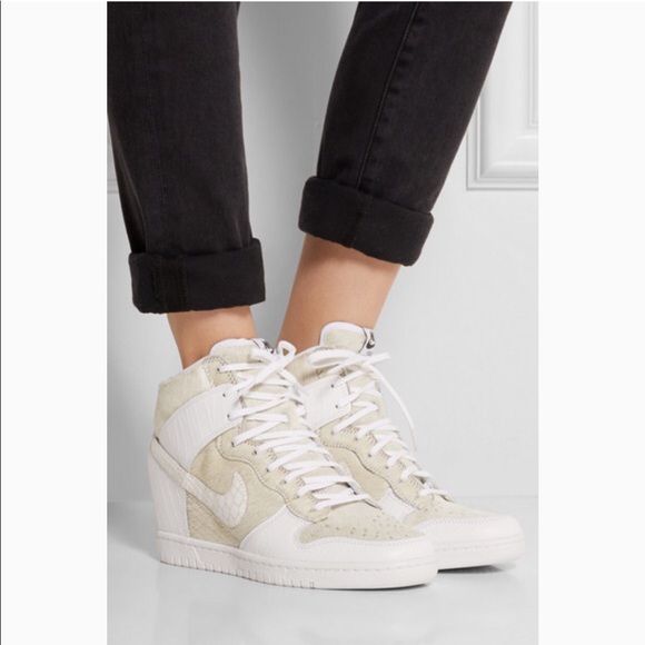 nike force wedge sneakers
